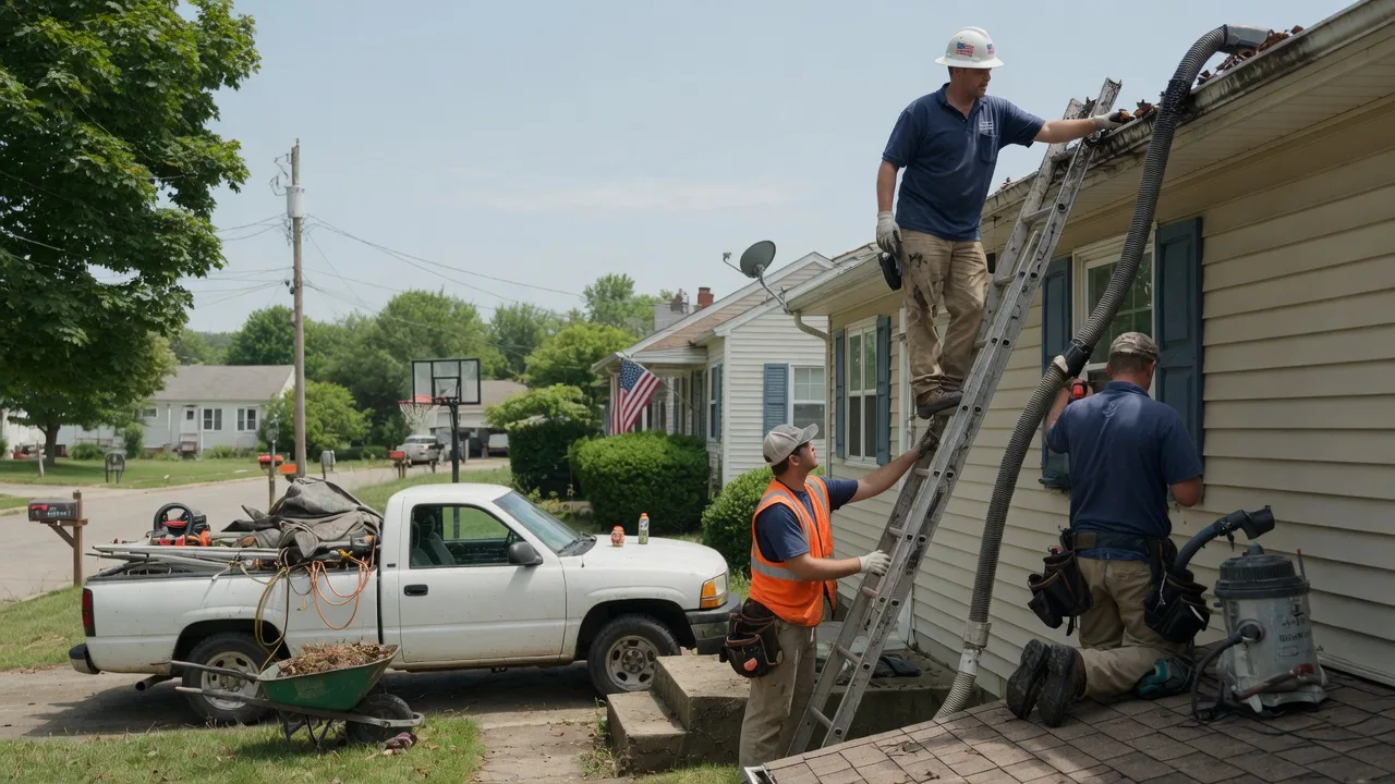 Gutter Installation in Taylorsville, IN near me